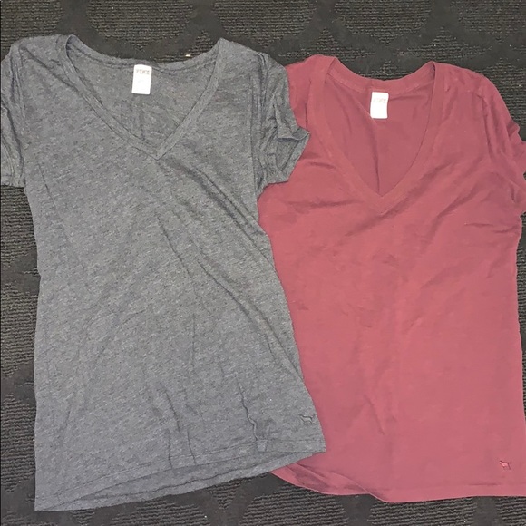 2 VS PINK V NECKS - Picture 1 of 1